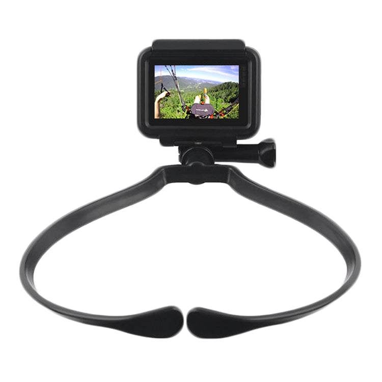 Soporte de disparo fijo para cuello de cámara GP458 para GoPro Hero11 Black / HERO10 Black /9 Black /8 Black /7/6/5/5 Session /4 Session /4/3+ /3/2/1, DJI Osmo Action y otras cámaras de acción