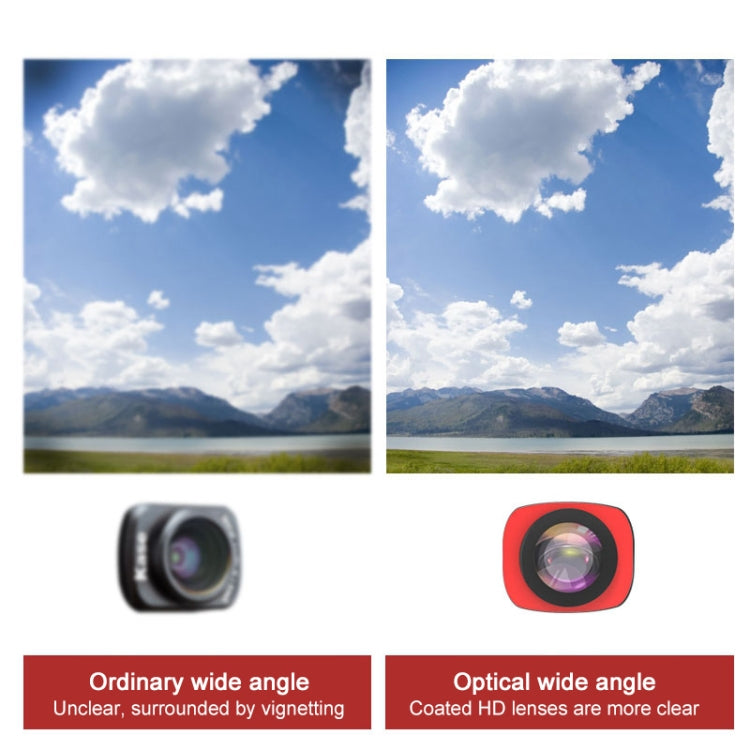 JSR 3 en 1 CR Lente súper gran angular Lente macro 12.5X + Juego de filtros de lente CPL para DJI OSMO Pocket, Macro Lens+CPL+CR