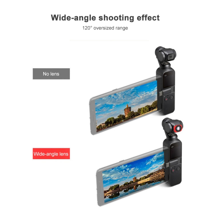 JSR 3 en 1 CR Lente súper gran angular Lente macro 12.5X + Juego de filtros de lente CPL para DJI OSMO Pocket, Macro Lens+CPL+CR