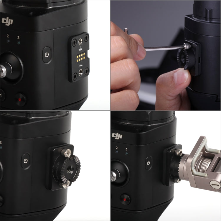 Adaptador de abrazadera de montaje de extensión Sunnylife RO-Q9152 para cardán DJI RONIN-S, RO-Q9152 Clamp Adapter