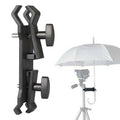 Soporte para paraguas para cámara al aire libre, soporte con Clip, abrazadera, accesorio de fotografía, Umbrella Holder