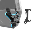 Soporte para cinturón de casco + soporte para abrazadera de teléfono para GoPro Hero11 Black / HERO10 Black /9 Black /8 Black /7/6/5/5 Session /4 Session /4/3+ /3/2/1, DJI Osmo Action y otras accionesCámaras, Helmet Belt Mount + Phone Clamp