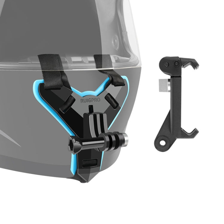 Soporte para cinturón de casco + soporte para abrazadera de teléfono para GoPro Hero11 Black / HERO10 Black /9 Black /8 Black /7/6/5/5 Session /4 Session /4/3+ /3/2/1, DJI Osmo Action y otras accionesCámaras, Helmet Belt Mount + Phone Clamp