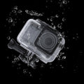 Estuche de buceo con carcasa impermeable subacuática de 45 m para DJI Osmo Action, con hebilla de montaje básico y tornillo, For DJI Osmo Acition  45m