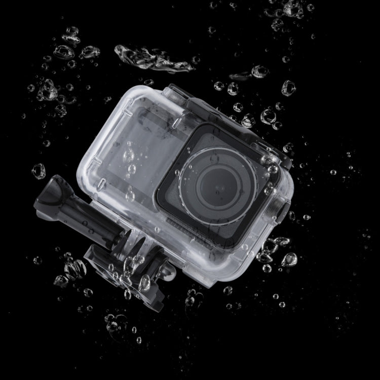 Estuche de buceo con carcasa impermeable subacuática de 45 m para DJI Osmo Action, con hebilla de montaje básico y tornillo, For DJI Osmo Acition  45m