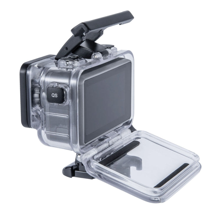 Estuche de buceo con carcasa impermeable subacuática de 45 m para DJI Osmo Action, con hebilla de montaje básico y tornillo, For DJI Osmo Acition  45m