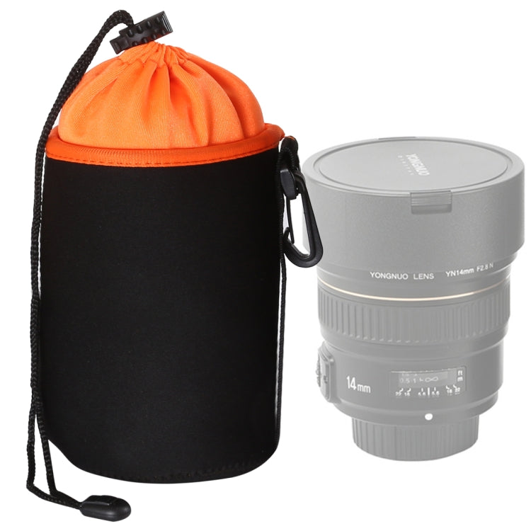 Bolsa para lentes de cámara SLR Bolsa para lentes micro individuales Bolsa para bilis interior para lentes Estuche protector impermeable más terciopelo grueso, diámetro: 10 cm, altura: 14 cm, Diameter: 10cm, Height: 14cm