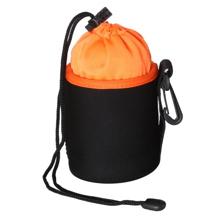 Bolsa para lentes de cámara SLR Bolsa para lentes micro individuales Bolsa para bilis interna para lentes Funda protectora impermeable más terciopelo grueso, diámetro: 8,5 cm, altura: 10 cm, Diameter: 8.5cm, Height: 10cm