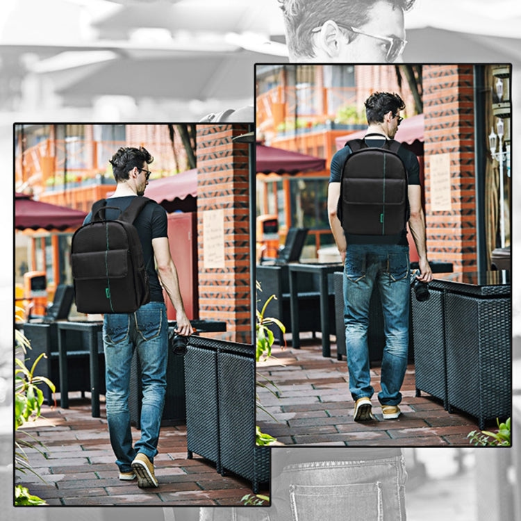 INDEPMAN DL-B013 Mochila portátil para deportes al aire libre, impermeable, a prueba de arañazos, bolsa para cámara, bolsa para teléfono y tableta para GoPro, SJCAM, Nikon, Canon, Xiaomi Xiaoyi YI, iPad, Apple, Samsung, Huawei, tamaño: 26,5 * 12,5 * 33 cm