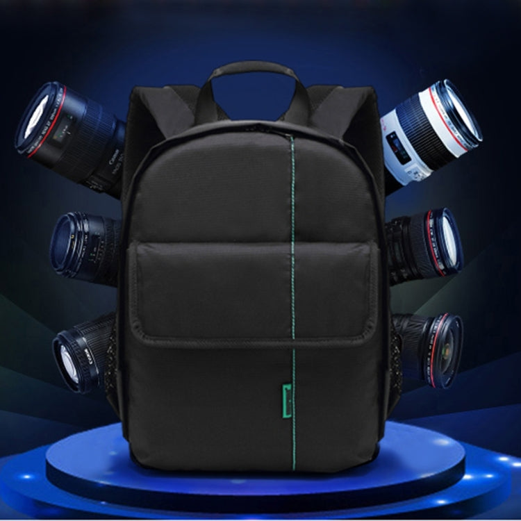 INDEPMAN DL-B013 Mochila portátil para deportes al aire libre, impermeable, a prueba de arañazos, bolsa para cámara, bolsa para teléfono y tableta para GoPro, SJCAM, Nikon, Canon, Xiaomi Xiaoyi YI, iPad, Apple, Samsung, Huawei, tamaño: 26,5 * 12,5 * 33 cm