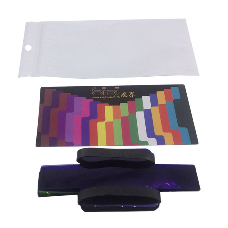 20 PCS / Set SiGi SG200 Juego de filtros de 20 colores Accesorios para flash superior de cámara Filtro de temperatura, 20-color