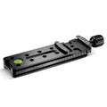 FVR-150 Riel de abrazadera deslizante nodal vertical multiusos de 150 mm para lentes ojos de pez y lentes gran angular, compatible con abrazadera Arca Swiss RRS, FVR-150
