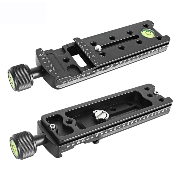 FVR-150 Riel de abrazadera deslizante nodal vertical multiusos de 150 mm para lentes ojos de pez y lentes gran angular, compatible con abrazadera Arca Swiss RRS, FVR-150