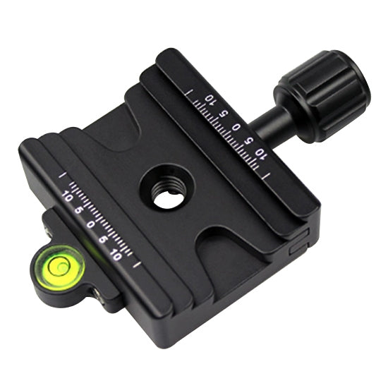 Soporte de placa adaptadora de abrazadera de liberación rápida, perilla de doble uso FCD-1 para placa de liberación rápida SLIDEFIX de 39mm Arca/32mm, FCD-1