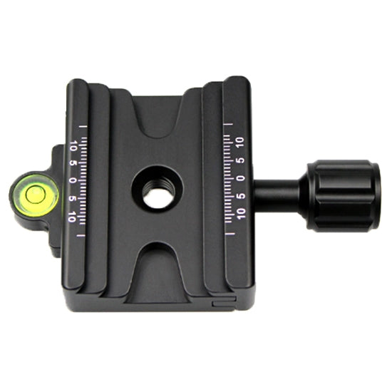 Soporte de placa adaptadora de abrazadera de liberación rápida, perilla de doble uso FCD-1 para placa de liberación rápida SLIDEFIX de 39mm Arca/32mm, FCD-1