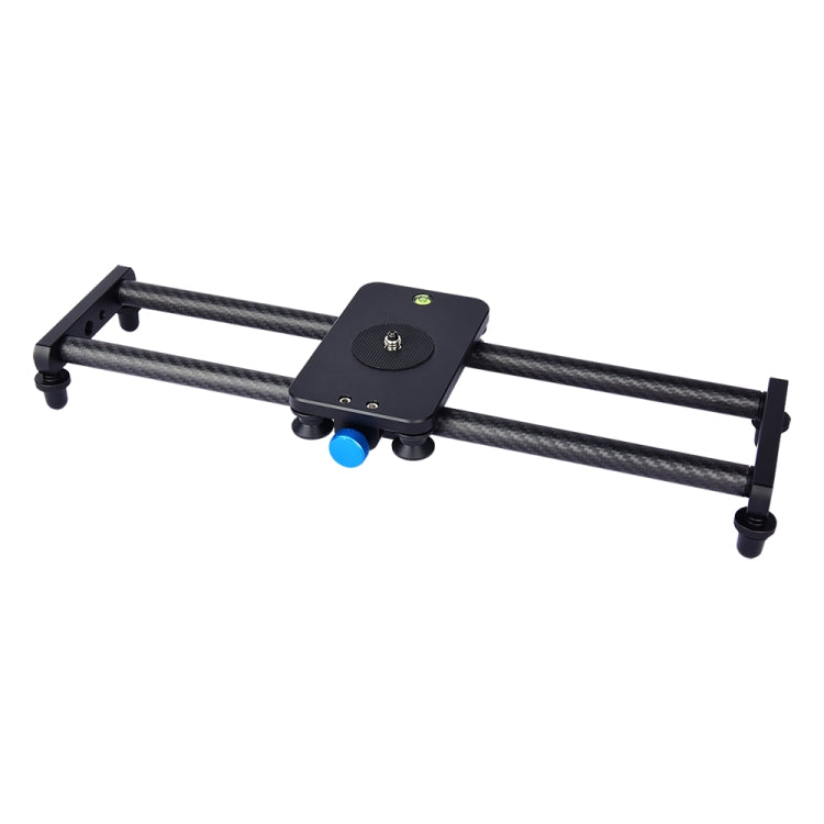 YELANGU L40T Riel deslizante de fibra de carbono de 40 cm para cámaras SLR/cámaras de vídeo, L40T 40cm