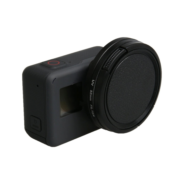 Para GoPro HERO5 Filtro de lente profesional de 52 mm (filtro CPL + tapa protectora de lente + llave hexagonal) y (filtro UV + tapa protectora de lente + llave hexagonal), 4 in 1