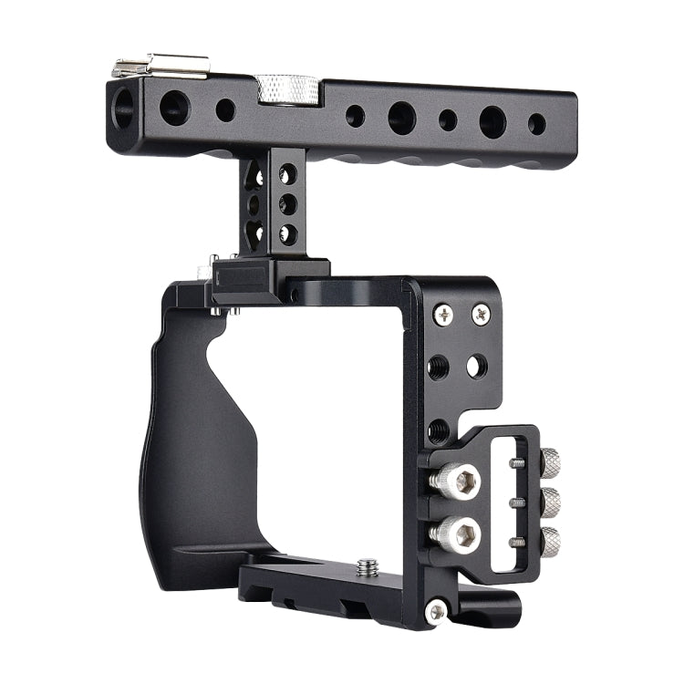 Estabilizador de mango de jaula de vídeo para cámara YELANGU C6 para Sony A6000 / A6300 / A6500 / A6400, Handle Stabilizer