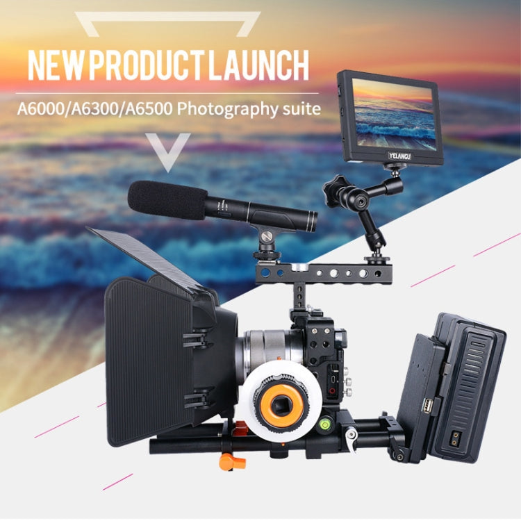 Estabilizador de jaula de vídeo para cámara YELANGU C6 para Sony A6000 / A6300 / A6500 / A6400, Stabilizer