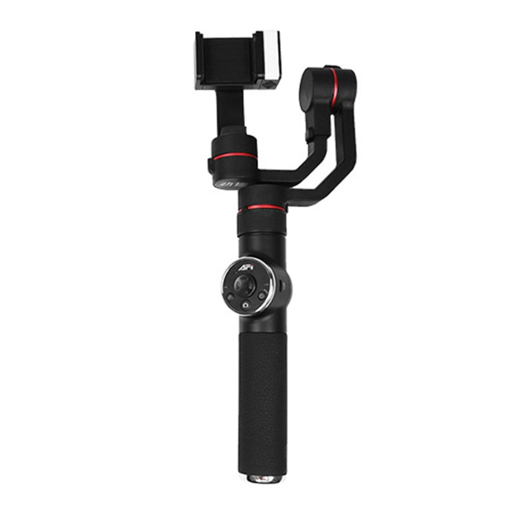 Estabilizador de cardán sin escobillas de aluminio de mano AFI V5 Smooth de 3 ejes con soporte para trípode y luz de relleno para teléfonos inteligentes de hasta 6 pulgadas, compatible con seguimiento facial