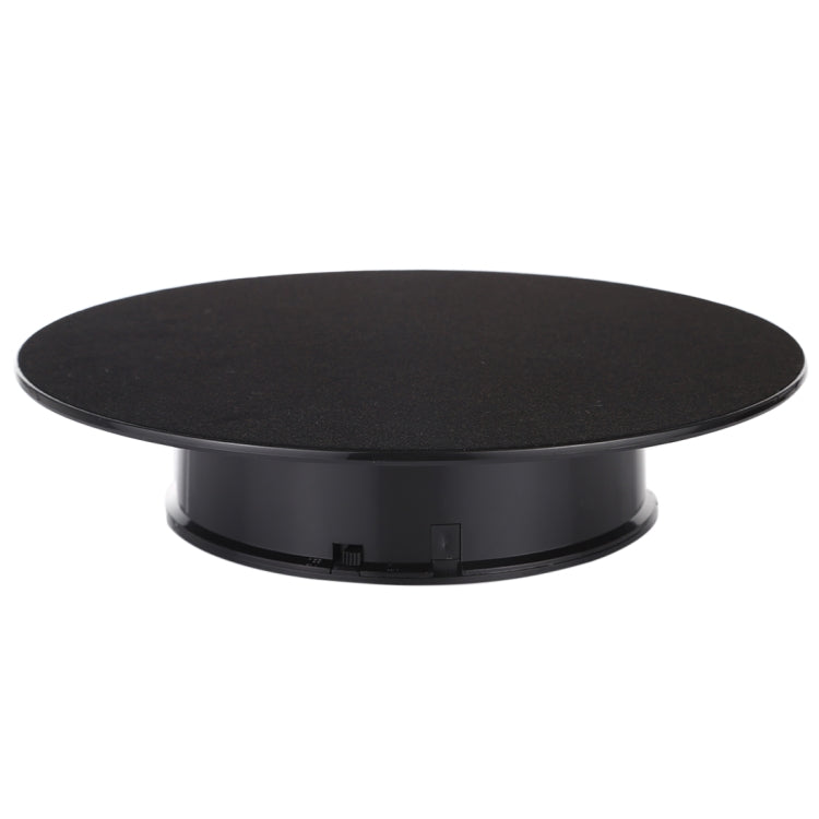 Plato giratorio eléctrico de 25cm y 360 grados, soporte de exhibición, accesorios para grabación de vídeo, plato giratorio para fotografía, carga de 3kg, alimentado por batería, 25cm/Powered by Battery(B), 25cm/Powered by Battery(BW)                   ...