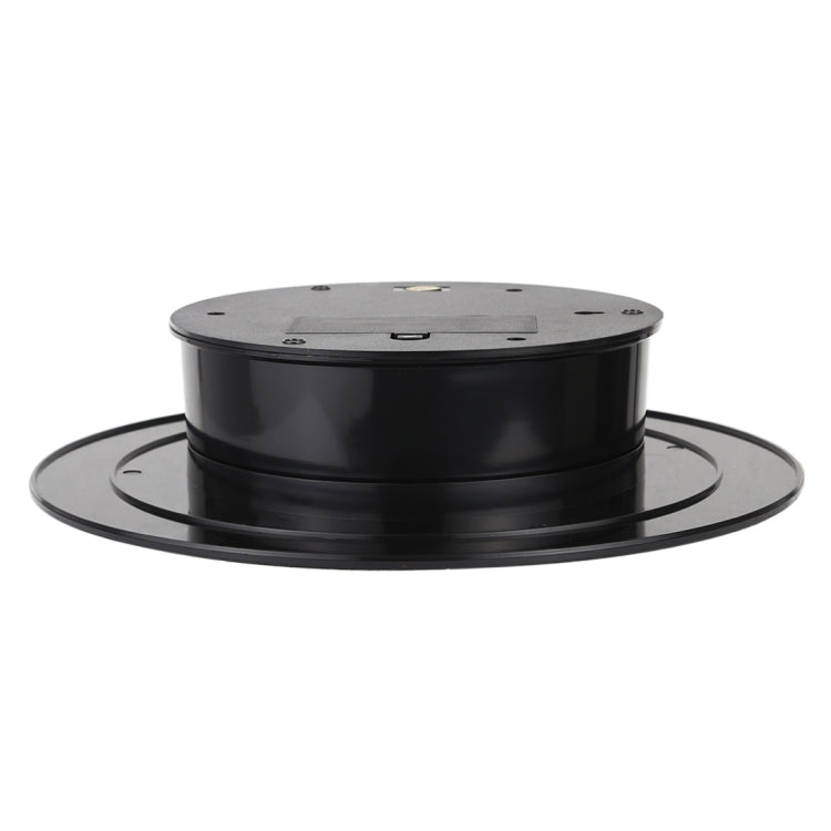 Plato giratorio eléctrico de 25cm y 360 grados, soporte de exhibición, accesorios para grabación de vídeo, plato giratorio para fotografía, carga de 3kg, alimentado por batería, 25cm/Powered by Battery(B), 25cm/Powered by Battery(BW)                   ...