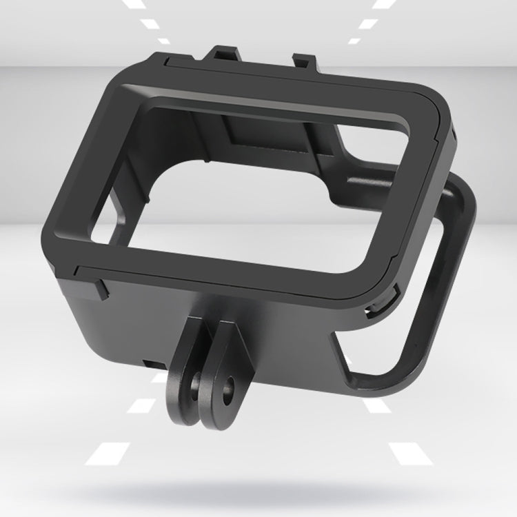 RUIGPRO para GoPro HERO8 Funda protectora de montaje en marco ABS de PC con borde estándar negro
