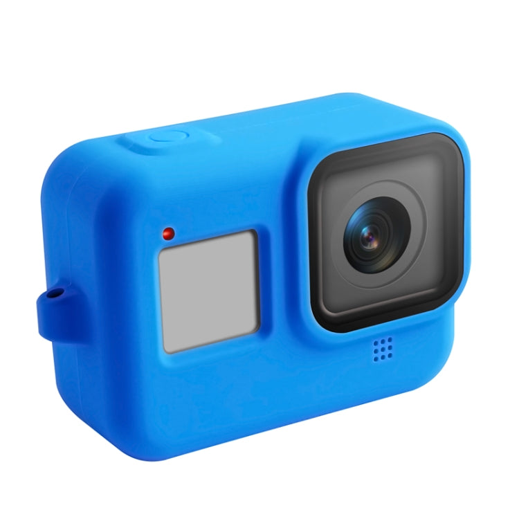 Funda Protectora de Silicona con Correa para la Muñeca para GoPro HERO8 Negro, For GoPro HERO8 Black