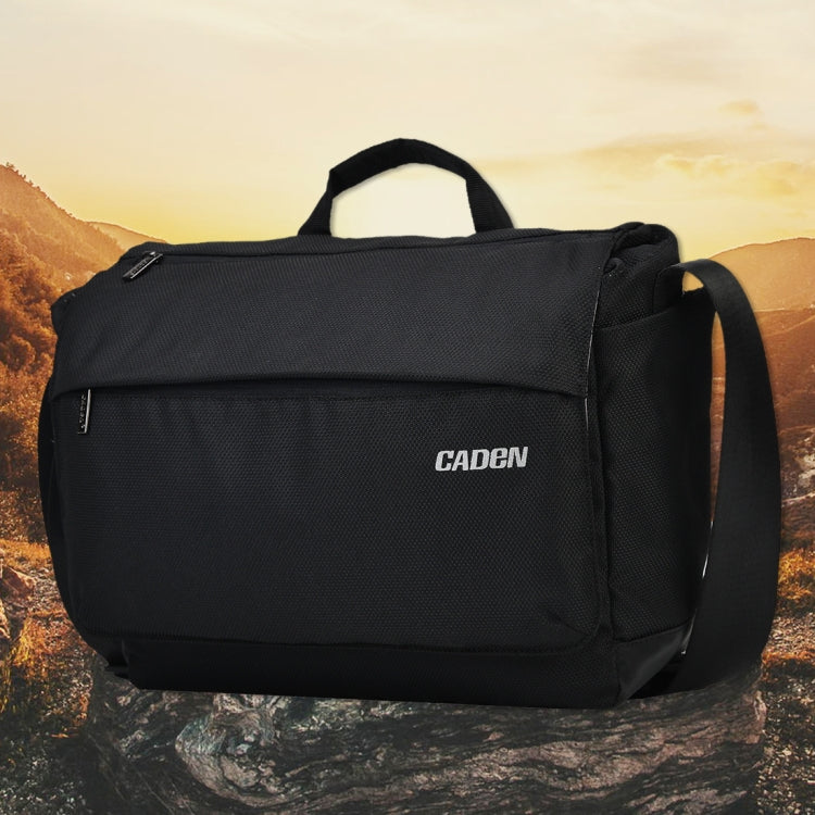 CADeN K12 Bolsa para cámara portátil Bolsa tipo bandolera con soporte para trípode para cámaras Nikon, Canon, Sony, DSLR / SLR