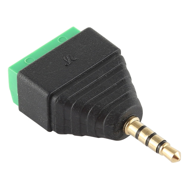 Conector de audio estéreo del bloque de terminales de 4 polos y 4 polos macho de 3,5 mm, 3.5mm Male (4 Pin)