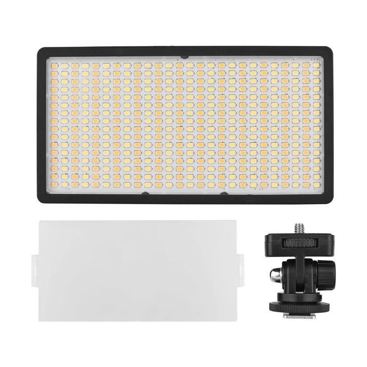 LED01 416 LED 3600LM Luz de estudio fotográfico y vídeo para fotografía profesional Vlogging para cámaras DSLR Canon / Nikon, 416 LED