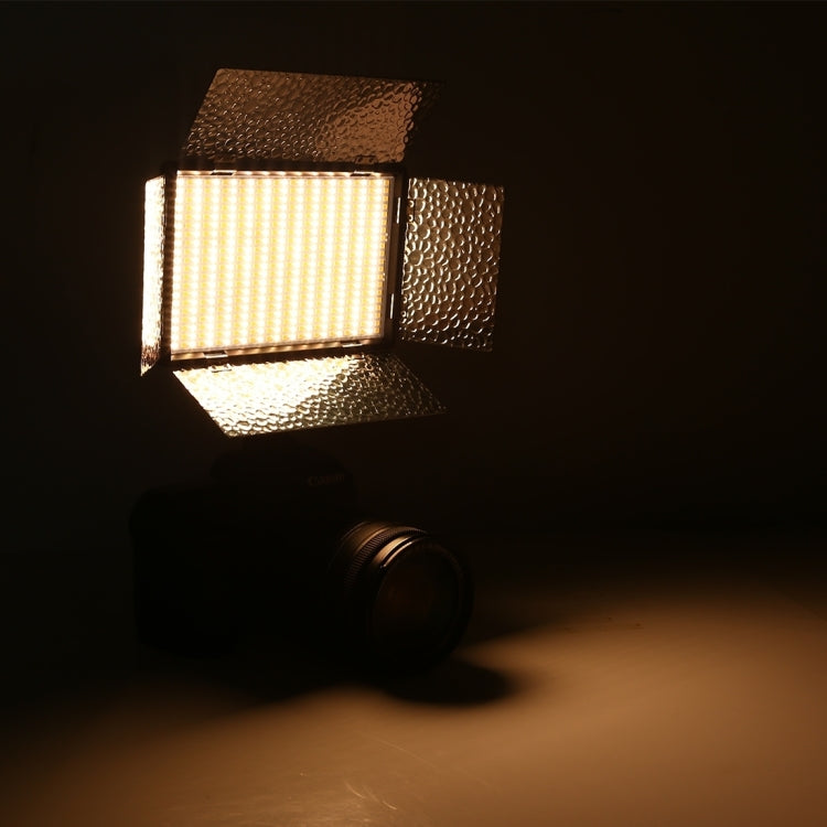 LED01 520 LED 4100LM Luz de estudio fotográfico y vídeo para fotografía profesional Vlogging para cámaras DSLR Canon / Nikon, 520 LED