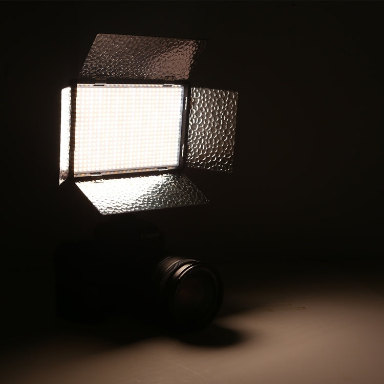 LED01 520 LED 4100LM Luz de estudio fotográfico y vídeo para fotografía profesional Vlogging para cámaras DSLR Canon / Nikon, 520 LED