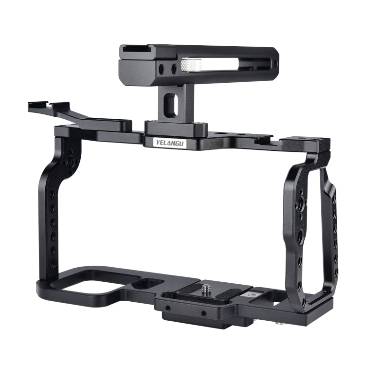 YELANGU C9-A YLG0911A Estabilizador de jaula para cámara de vídeo con mango para DJI BMPCC 4K, C9-A