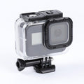 Para GoPro HERO8 Black 45m Funda protectora impermeable con hebilla Montaje básico y tornillo, For GoPro HERO8 Black