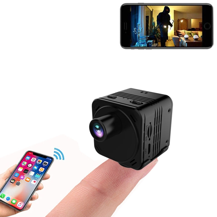 Mini cámara grabadora DV R89 Full HD 1080P WiFi, compatible con detección de monitor, visión nocturna, grabación en bucle y tarjeta TF, R89