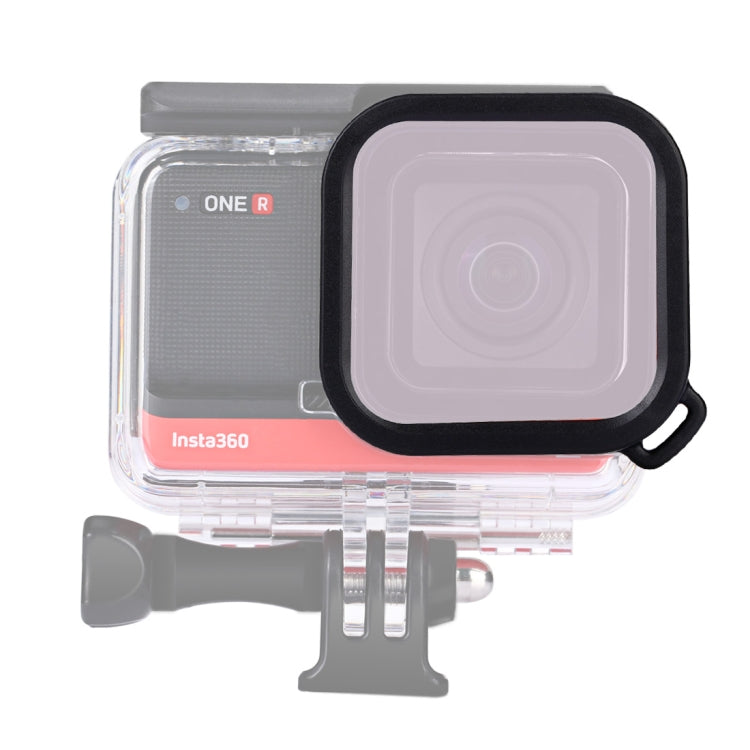Filtro de lente de color de buceo con carcasa cuadrada para Insta360 ONE R 4K Edition / edición de 1 pulgada