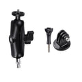 Soporte fijo para motocicleta con biela M10 de 9 cm con adaptador de trípode y tornillo para GoPro Hero11 Black / HERO10 Black /9 Black /8 Black /7/6/5/5 Session /4 Session /4/3+ /3/2/1,DJI Osmo Action y otras cámaras de acción                         ...