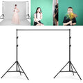 Kit de soporte de barra transversal de fondo de soporte de fondo de estudio fotográfico de 200x200cm, 200x200cm