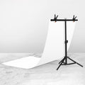 70x75cm en forma de T fondo de estudio fotográfico soporte telón de fondo Kit de soporte de barra transversal con clips, sin fondo, 70x75cm