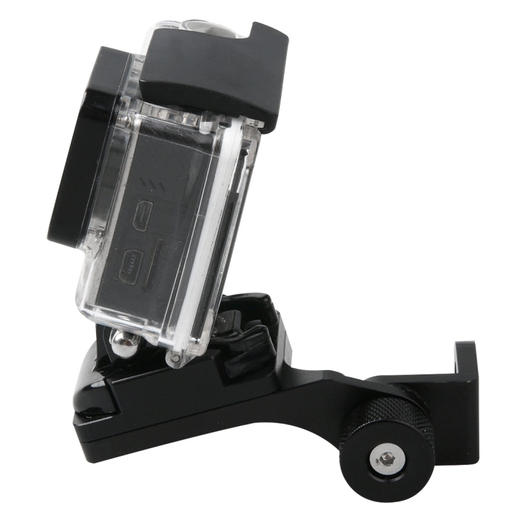 Espejo retrovisor de motocicleta CNC Soporte de soporte fijo de aleación de aluminio para GoPro HERO11 Black/HERO10 Black/HERO9 Black /HERO8 Black /7/6/5/5 Session /4/3+ /3/2/1, DJI Osmo Action, Xiaomi Xiaoyi, Cámara SJCAM