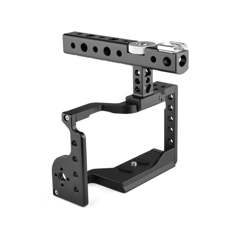 YELANGU C17 YLG0913A Estabilizador de jaula para cámara de vídeo con mango para Sony A6600, YLG0913A