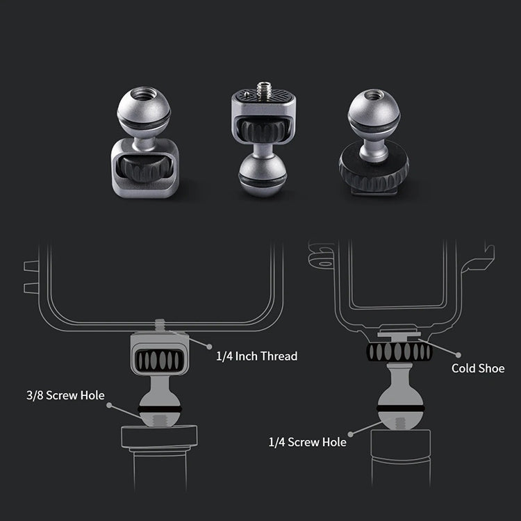 PGYTECH Soporte de brazo mágico de ajuste de 360 grados para cámara SLR