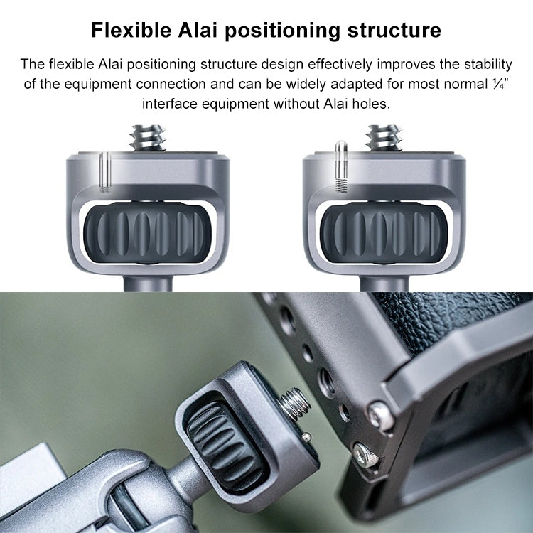 PGYTECH Soporte de brazo mágico de ajuste de 360 grados para cámara SLR