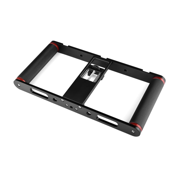 YELANGU PC05 YLG0909B Vlogging Transmisión en vivo Smartphone Jaula metálica Video Rig Filmación Grabación Mango Estabilizador Soporte para iPhone, Galaxy, Huawei, Xiaomi, HTC, LG, Google y otros teléfonos inteligentes, YLG0909B