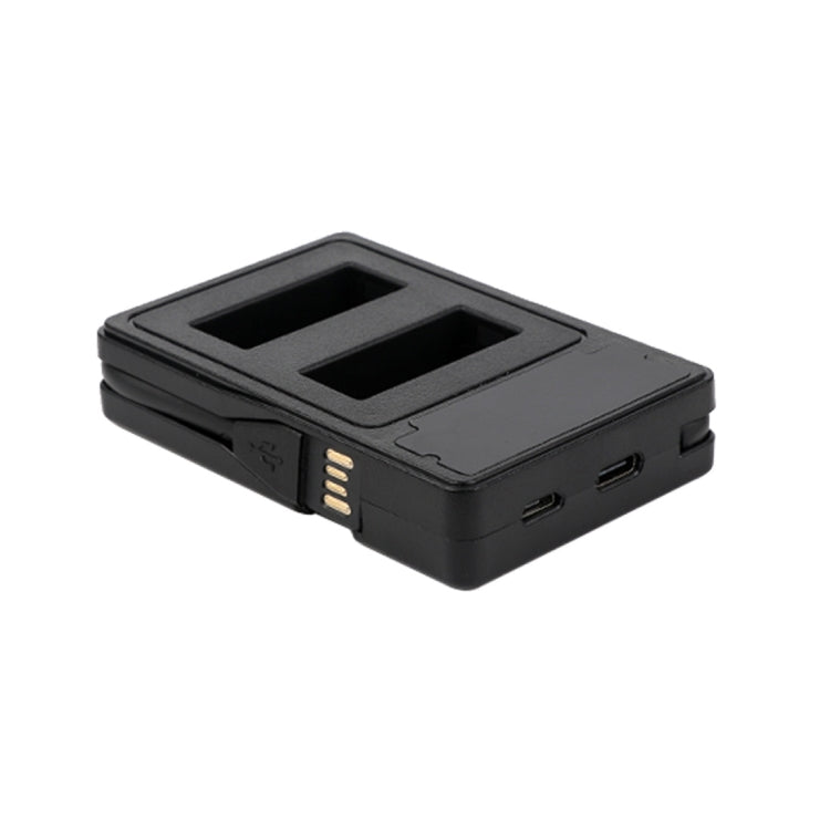 Cargador de Baterías Duales con Pantalla LCD y Capacidad de Carga para GoPro HERO9 Black / HERO10 Black, Displays Charging Capacity