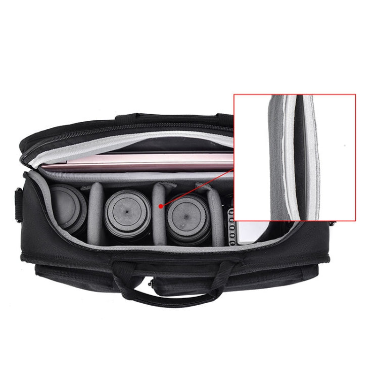 CADEN D28 Bolso multifuncional portátil para cámara de hombro simple y doble con correa