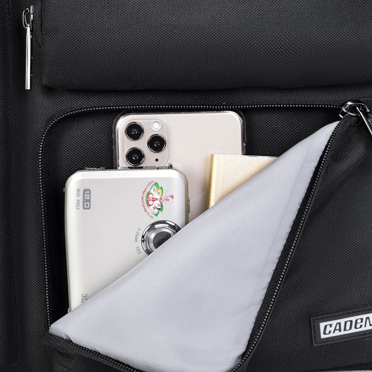 CADEN D28 Bolso multifuncional portátil para cámara de hombro simple y doble con correa