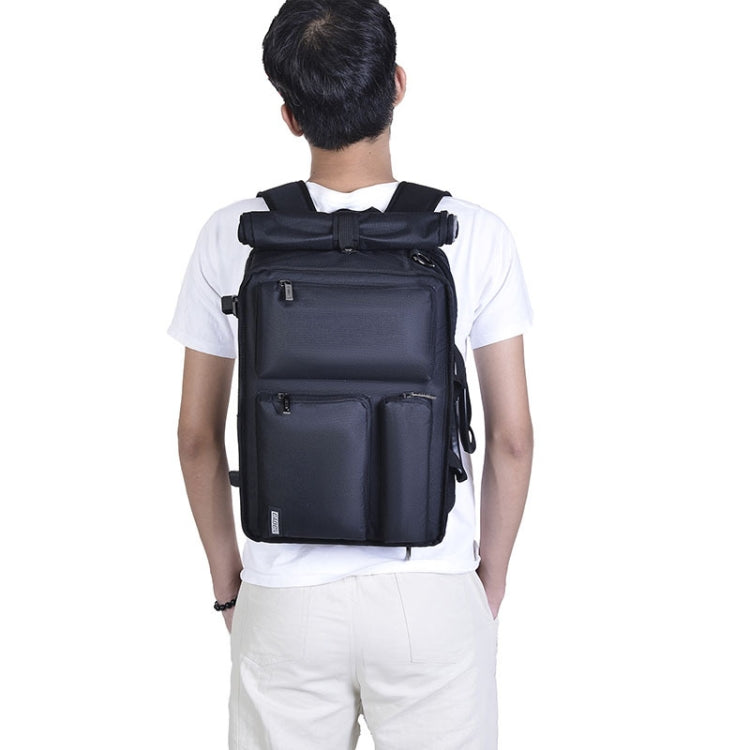 CADEN D28 Bolso multifuncional portátil para cámara de hombro simple y doble con correa