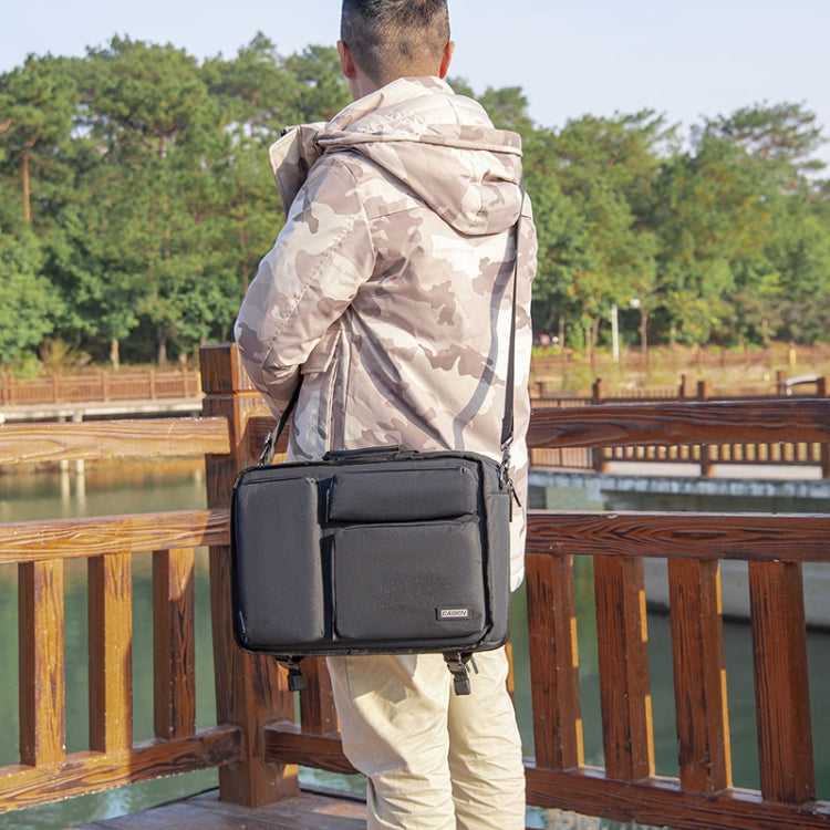CADEN D28 Bolso multifuncional portátil para cámara de hombro simple y doble con correa